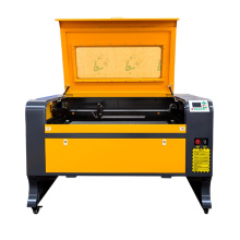 6090 VOIERN CO2 laser engraving cutting machine with 57 motor  X Y axis linear guide good quality